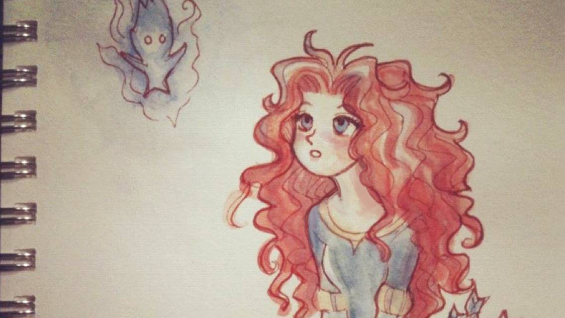 Brave - Watercolor