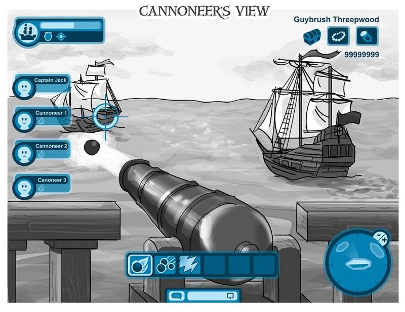 Pirates of the Caribbean Game - UI